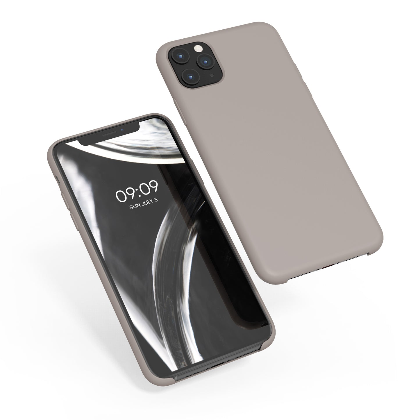 kwmobile Handyhülle für Apple iPhone 11 Pro Max Hülle - Case Silikon - Kabelloses Laden - Schutzhülle Cover