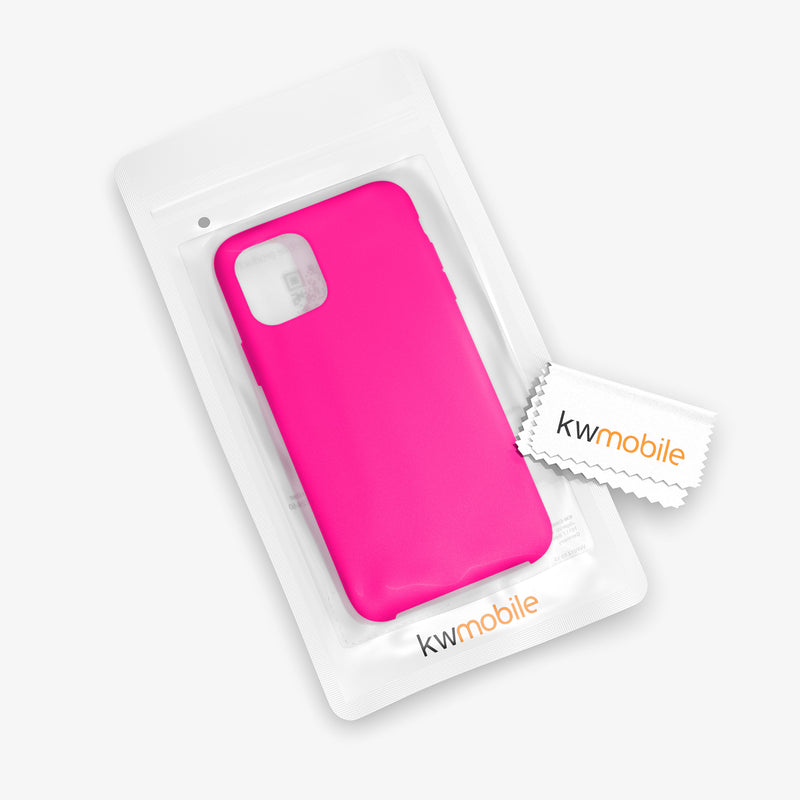 kwmobile Handyhülle für Apple iPhone 11 Pro Hülle - Case Silikon - Kabelloses Laden - Schutzhülle Cover