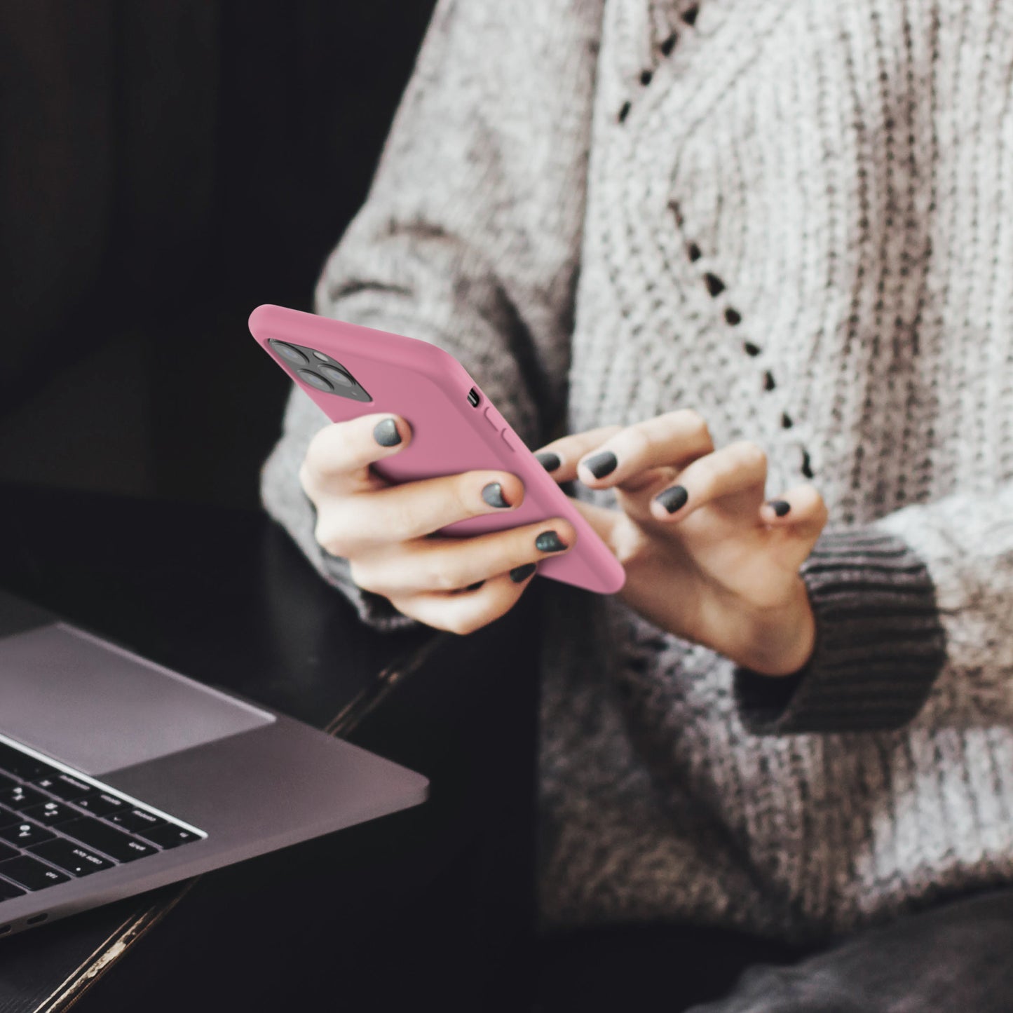 kwmobile Handyhülle für Apple iPhone 11 Pro Hülle - Case Silikon - Kabelloses Laden - Schutzhülle Cover