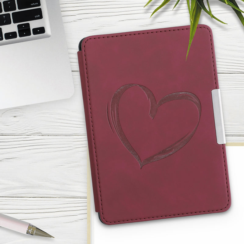 Kunstleder Hülle kompatibel mit Amazon Kindle Paperwhite