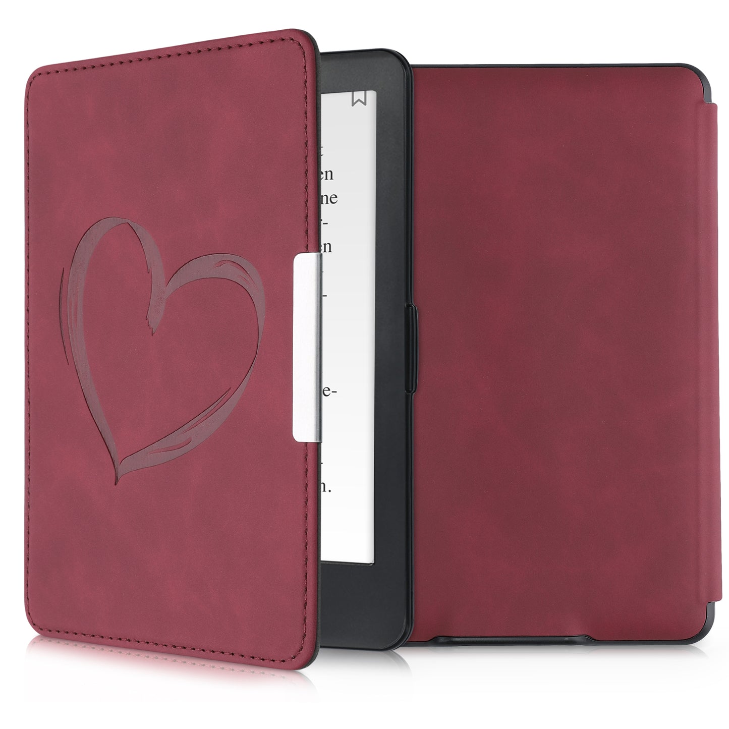Kunstleder Hülle kompatibel mit Amazon Kindle Paperwhite