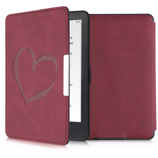 Kunstleder Hülle kompatibel mit Amazon Kindle Paperwhite