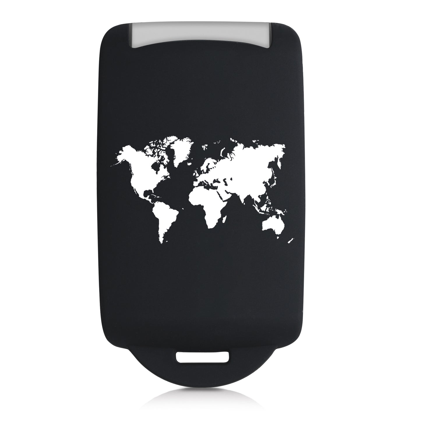 kwmobile Autoschlüssel Hülle kompatibel mit Renault 4-Tasten Smartkey Autoschlüssel (nur Keyless Go) - Schutzhülle Cover