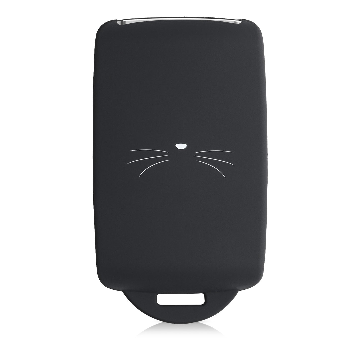 kwmobile Autoschlüssel Hülle kompatibel mit Renault 4-Tasten Smartkey Autoschlüssel (nur Keyless Go) - Schutzhülle Cover