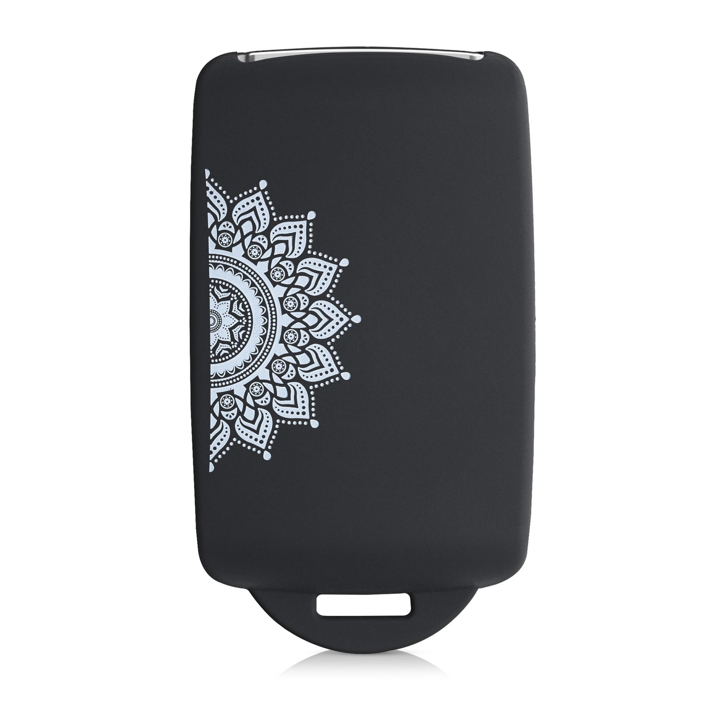 kwmobile Autoschlüssel Hülle kompatibel mit Renault 4-Tasten Smartkey Autoschlüssel (nur Keyless Go) - Schutzhülle Cover