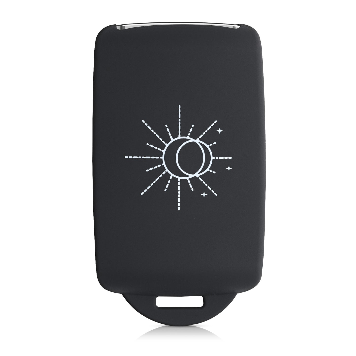 kwmobile Autoschlüssel Hülle kompatibel mit Renault 4-Tasten Smartkey Autoschlüssel (nur Keyless Go) - Schutzhülle Cover