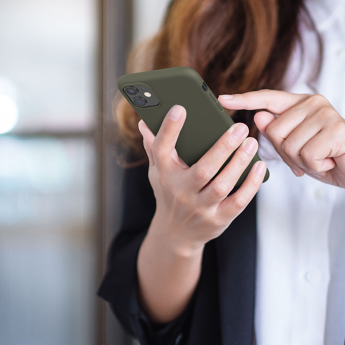 kwmobile Handyhülle für Apple iPhone 11 - Kabelloses Laden - Schutzhülle Cover