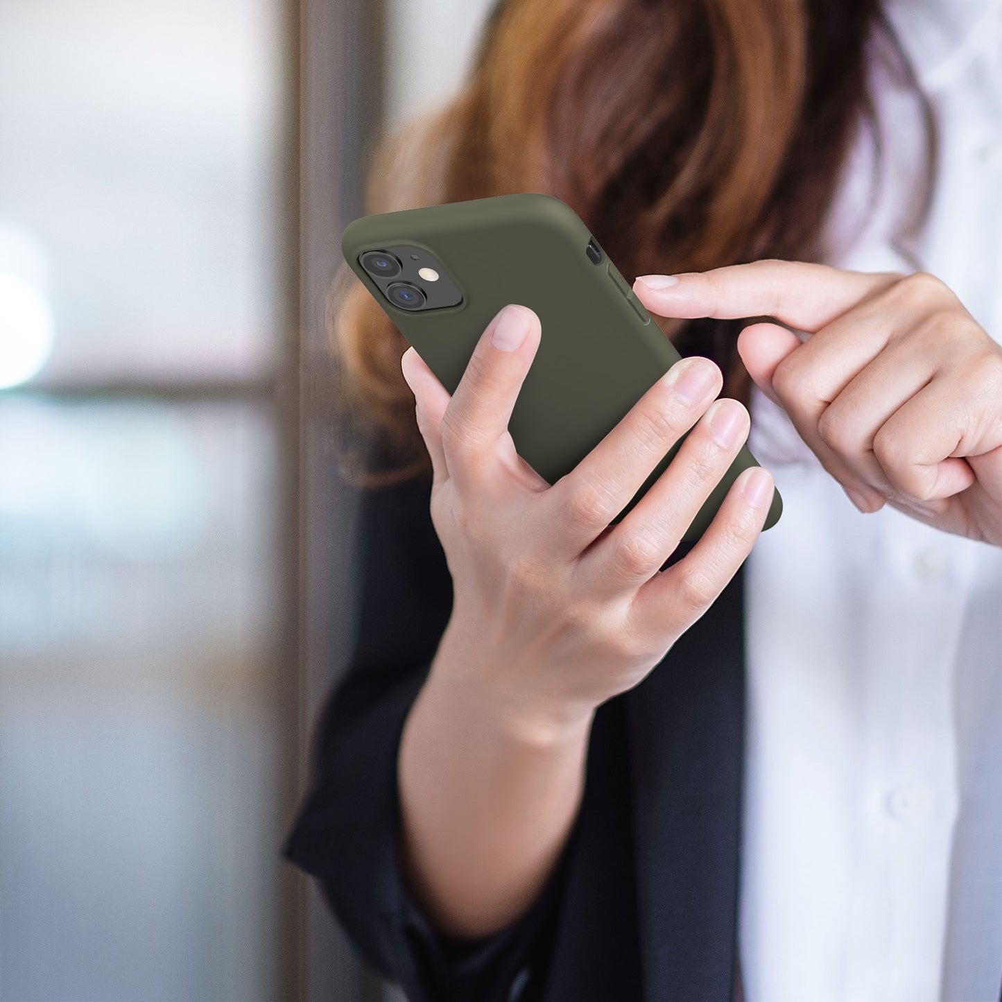 kwmobile Handyhülle für Apple iPhone 11 - Kabelloses Laden - Schutzhülle Cover