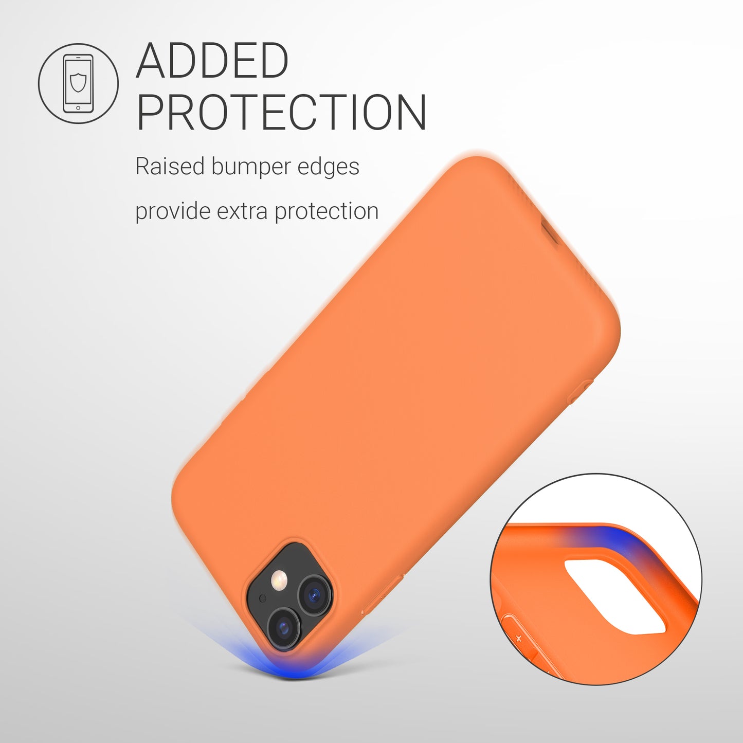 kwmobile Handyhülle für Apple iPhone 11 - Kabelloses Laden - Schutzhülle Cover