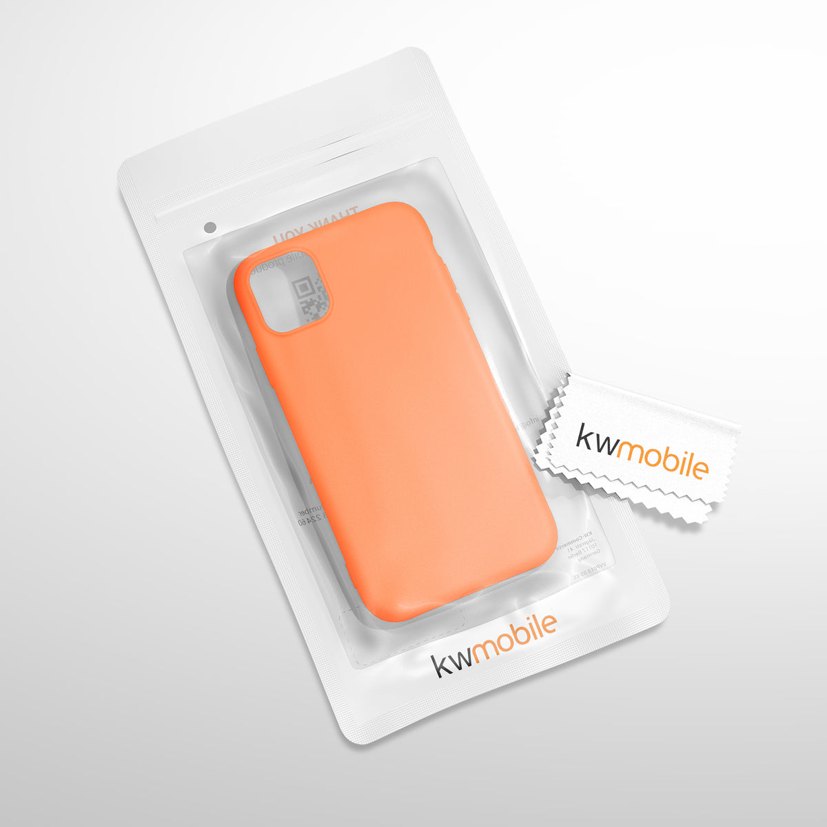 kwmobile Handyhülle für Apple iPhone 11 - Kabelloses Laden - Schutzhülle Cover