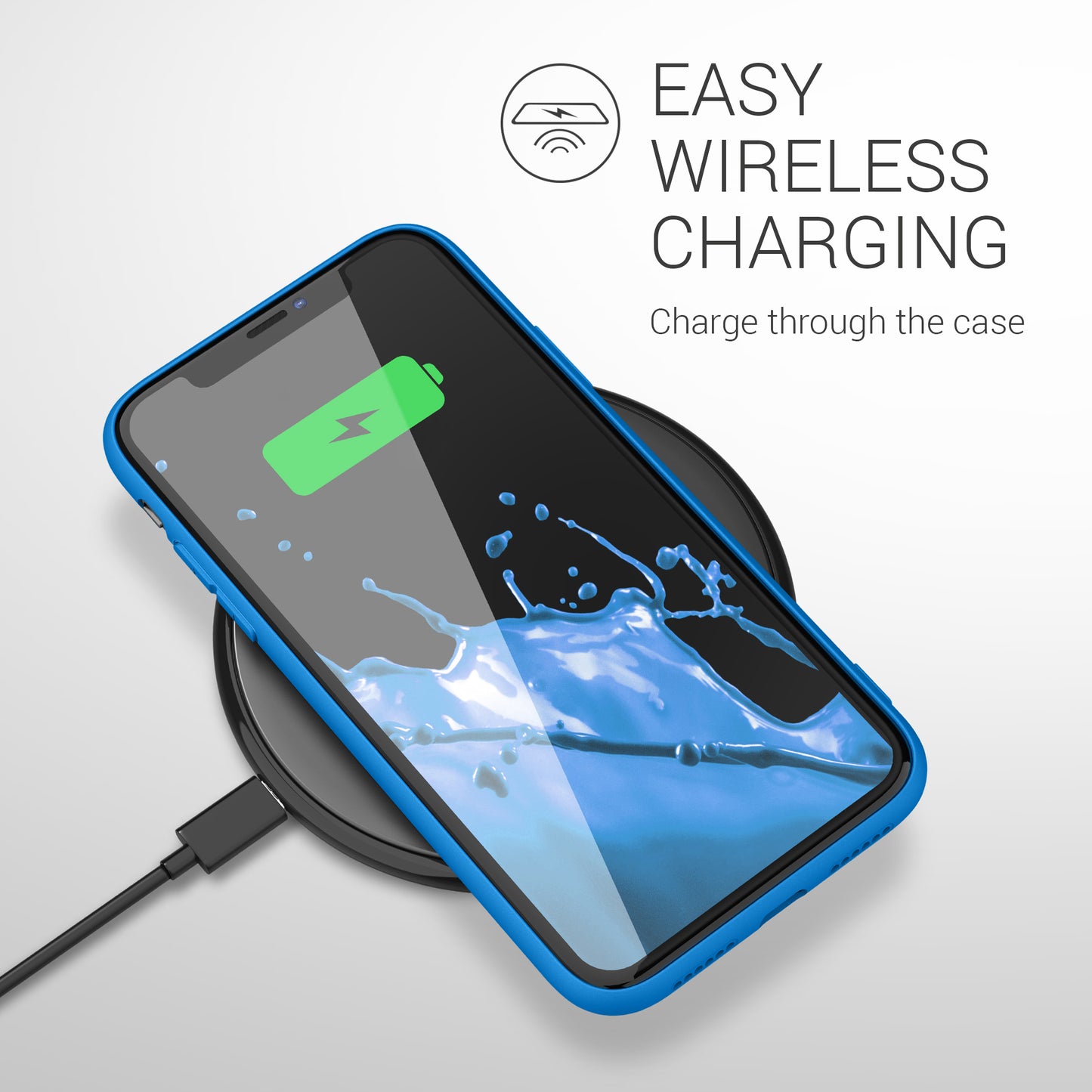 kwmobile Handyhülle für Apple iPhone 11 - Kabelloses Laden - Schutzhülle Cover