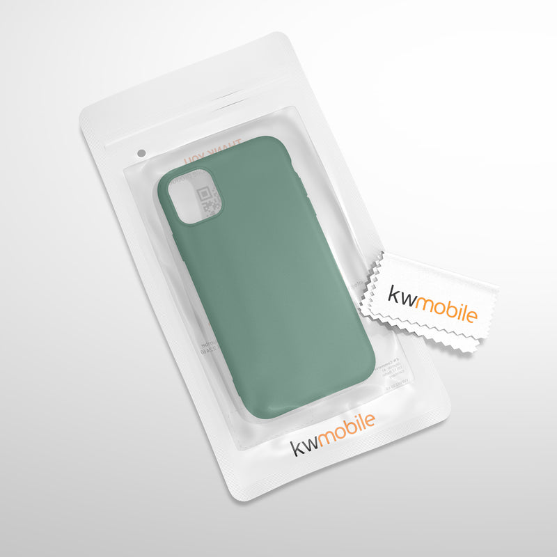kwmobile Handyhülle für Apple iPhone 11 - Kabelloses Laden - Schutzhülle Cover