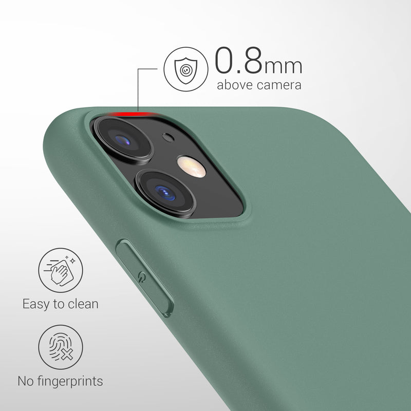 kwmobile Handyhülle für Apple iPhone 11 - Kabelloses Laden - Schutzhülle Cover