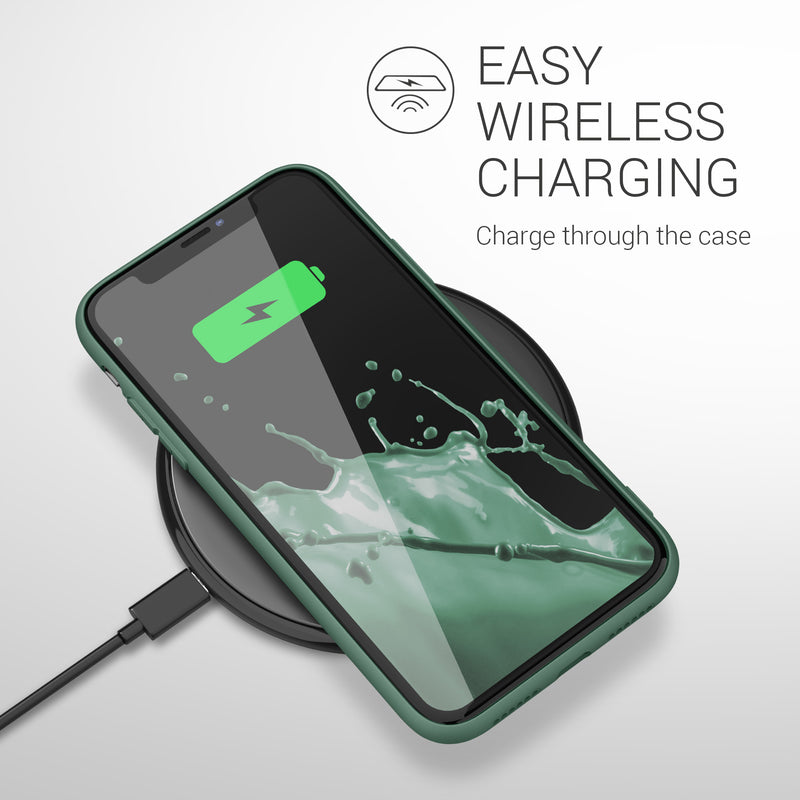 kwmobile Handyhülle für Apple iPhone 11 - Kabelloses Laden - Schutzhülle Cover