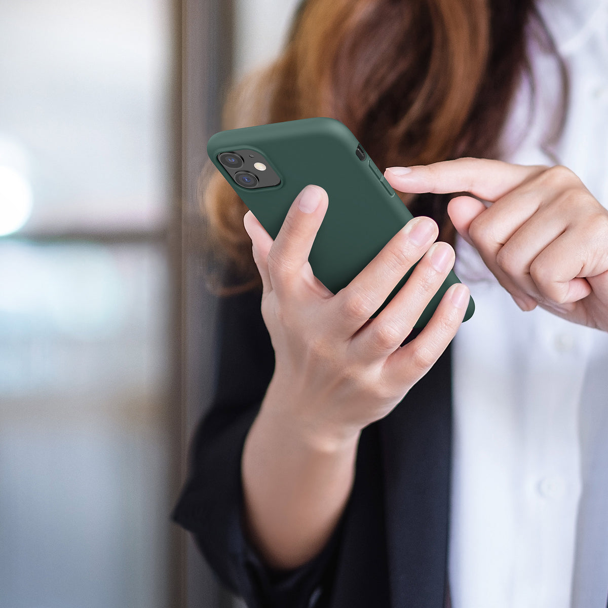 kwmobile Handyhülle für Apple iPhone 11 - Kabelloses Laden - Schutzhülle Cover