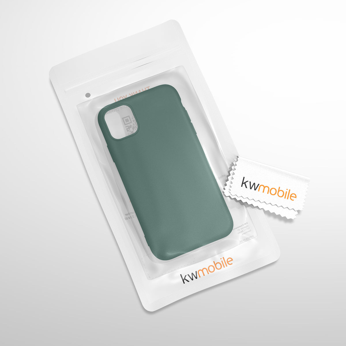 kwmobile Handyhülle für Apple iPhone 11 - Kabelloses Laden - Schutzhülle Cover