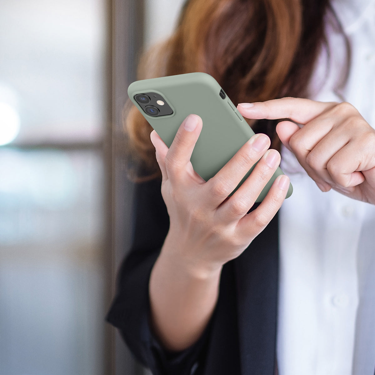 kwmobile Handyhülle für Apple iPhone 11 - Kabelloses Laden - Schutzhülle Cover
