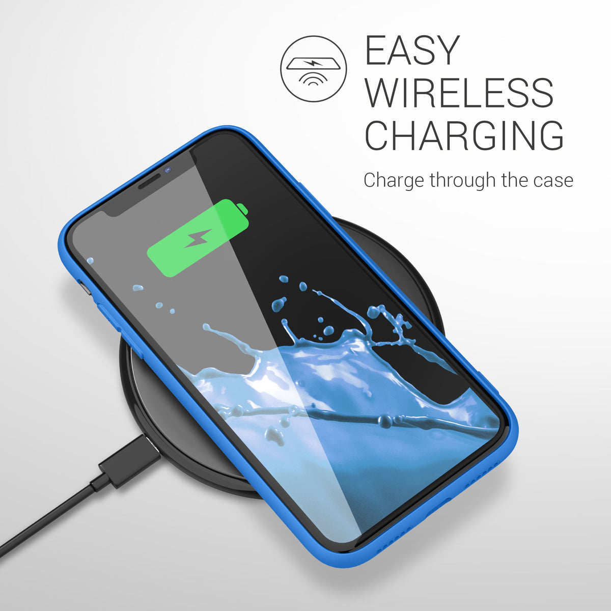 kwmobile Handyhülle für Apple iPhone 11 - Kabelloses Laden - Schutzhülle Cover