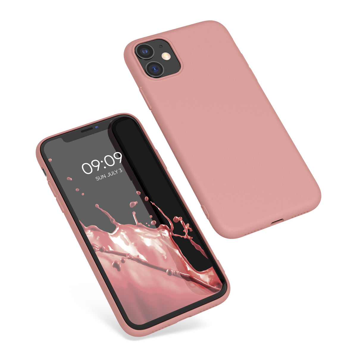 kwmobile Handyhülle für Apple iPhone 11 - Kabelloses Laden - Schutzhülle Cover