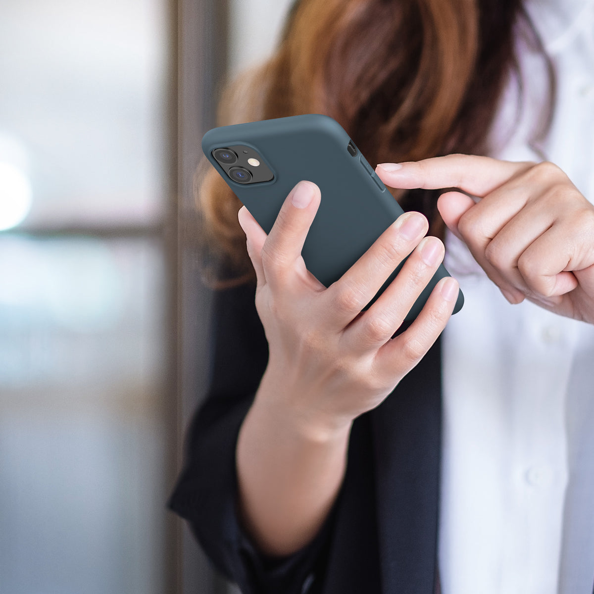 kwmobile Handyhülle für Apple iPhone 11 - Kabelloses Laden - Schutzhülle Cover