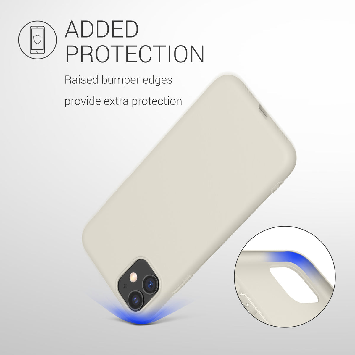 kwmobile Handyhülle für Apple iPhone 11 - Kabelloses Laden - Schutzhülle Cover