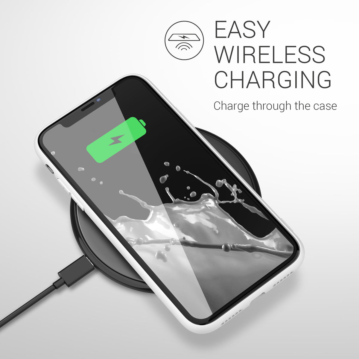 kwmobile Handyhülle für Apple iPhone 11 - Kabelloses Laden - Schutzhülle Cover