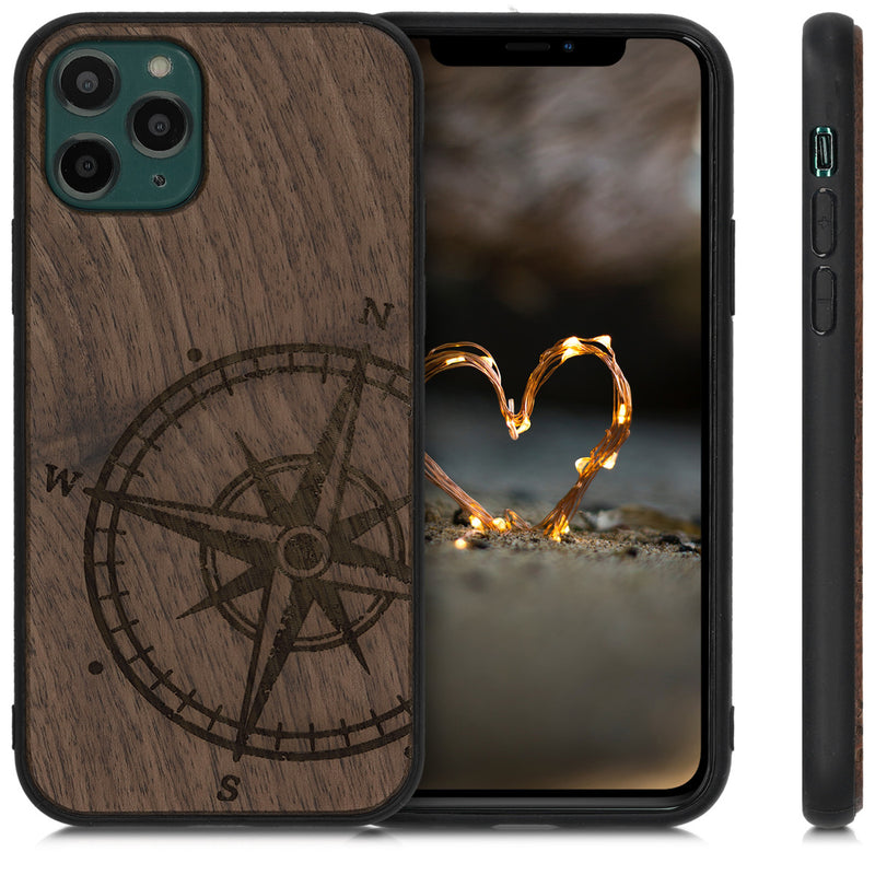 kwmobile Handyhülle für Apple iPhone 11 Pro Hülle - Case mit TPU Bumper - Stoßfestes Hardcase - Schutzhülle Cover