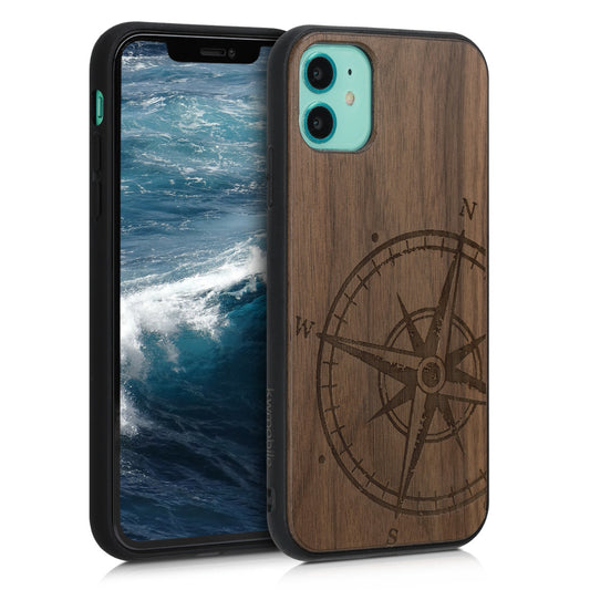kwmobile Handyhülle für Apple iPhone 11 - Case mit TPU Bumper - Stoßfestes Hardcase - Schutzhülle Cover