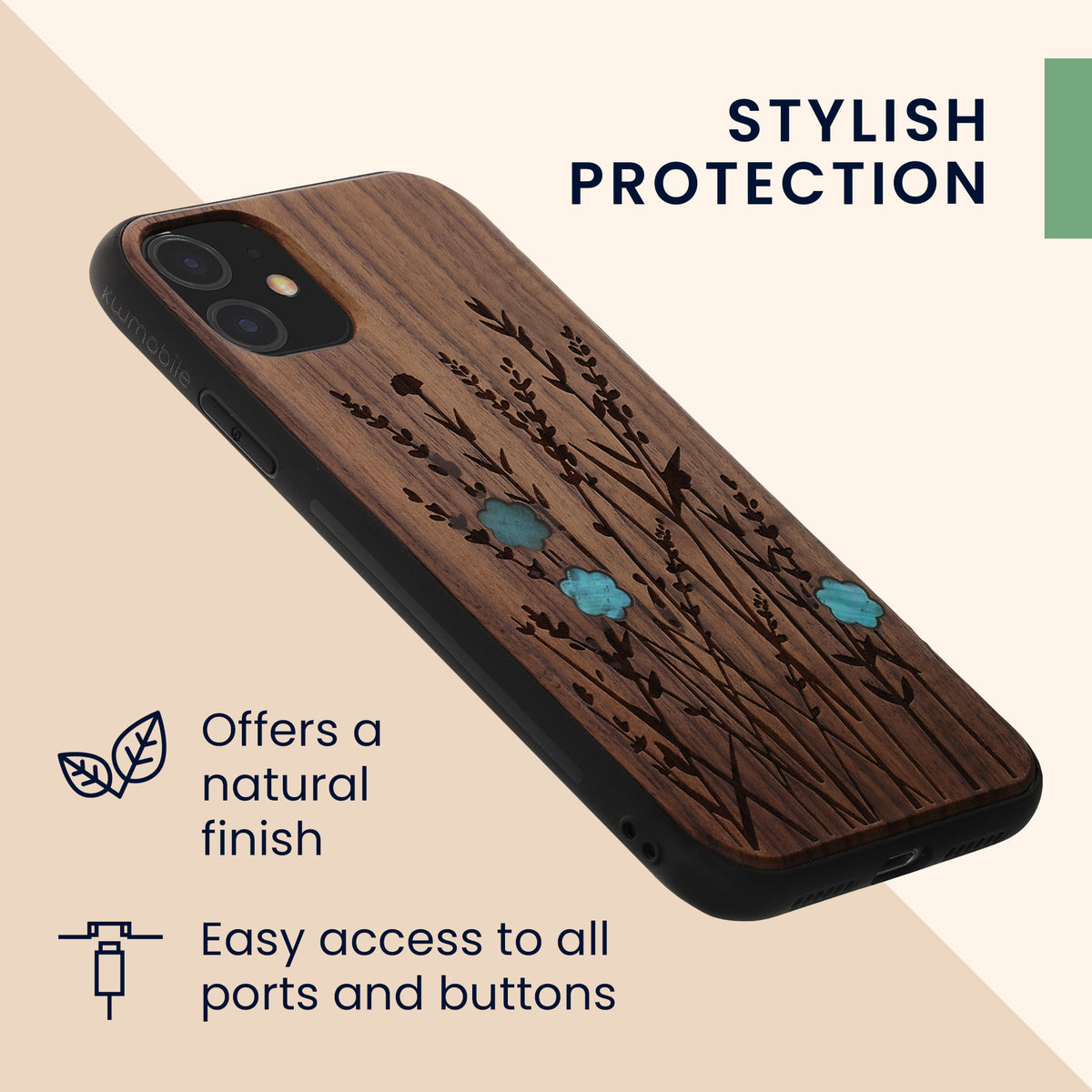 iPhone 11 stoßfestes Hardcase mit TPU Bumper