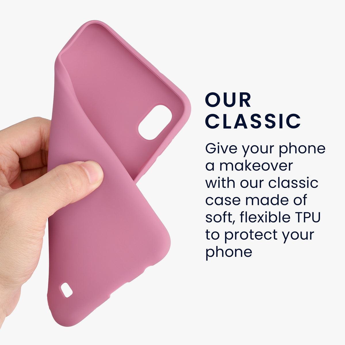 kwmobile Handyhülle für Samsung Galaxy A10 - Kabelloses Laden - Schutzhülle Cover
