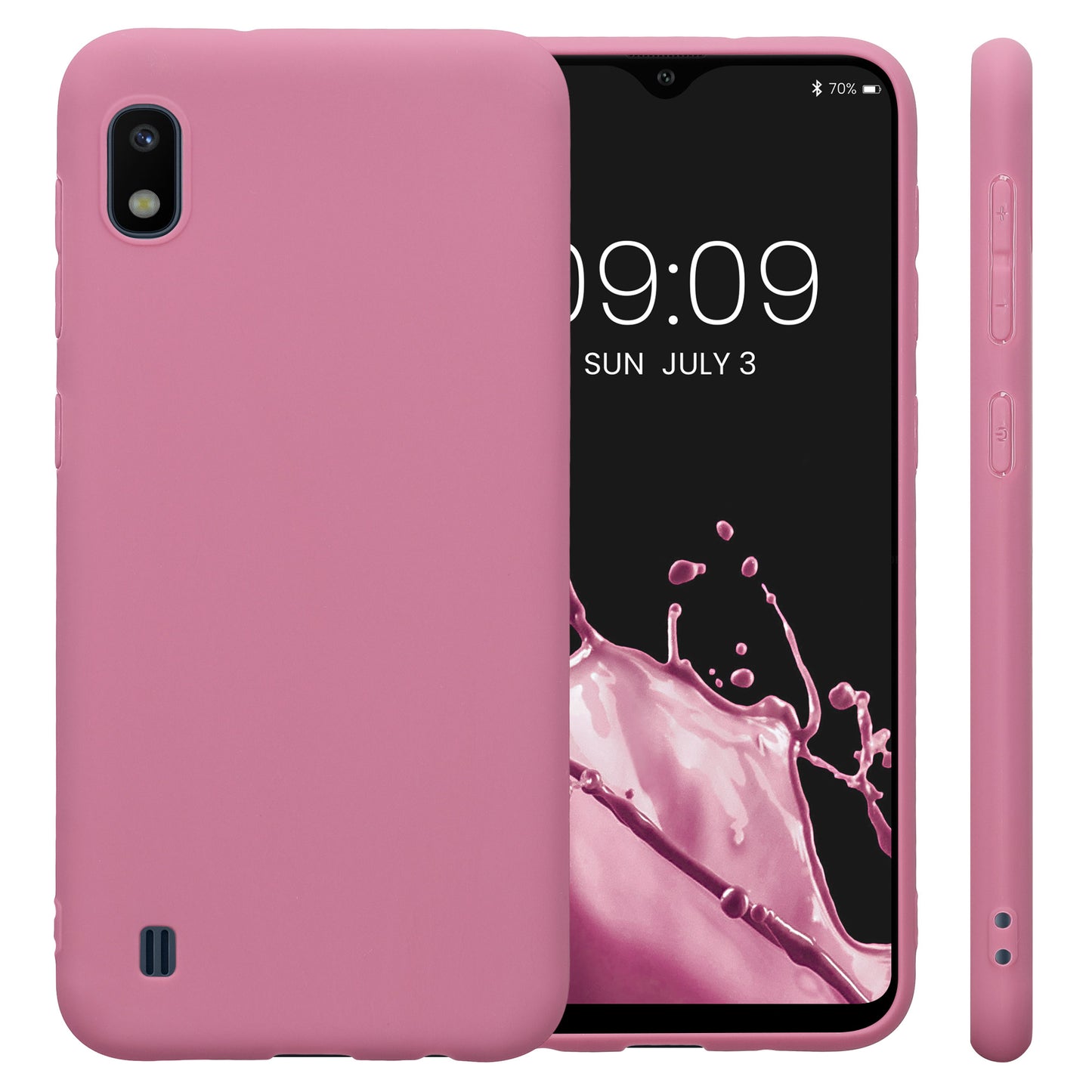 kwmobile Handyhülle für Samsung Galaxy A10 - Kabelloses Laden - Schutzhülle Cover