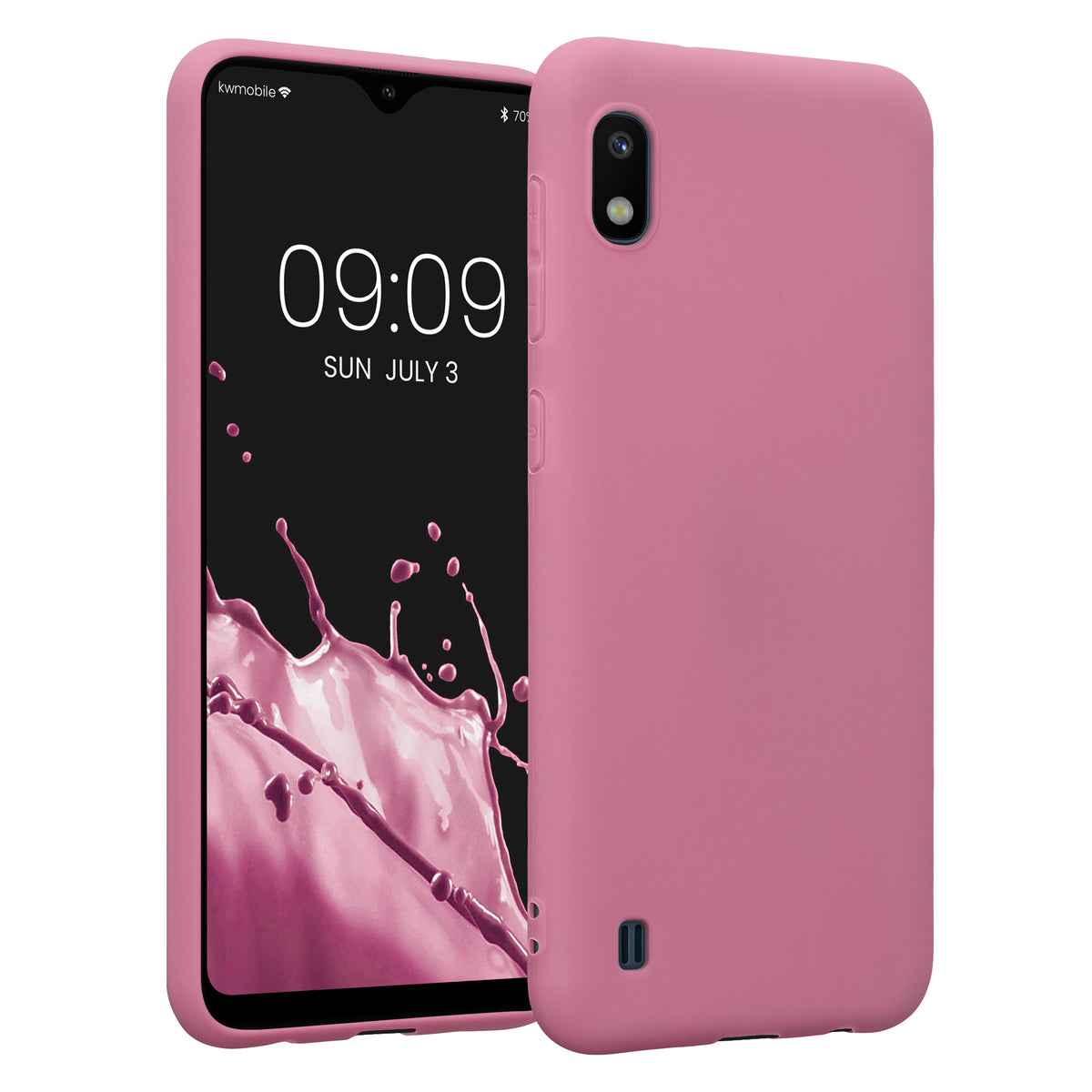 kwmobile Handyhülle für Samsung Galaxy A10 - Kabelloses Laden - Schutzhülle Cover
