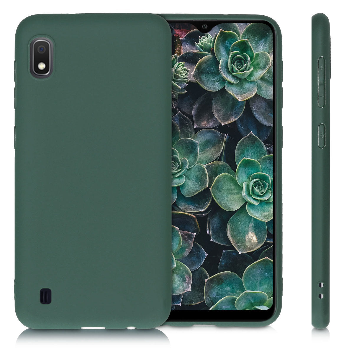 kwmobile Handyhülle für Samsung Galaxy A10 - Kabelloses Laden - Schutzhülle Cover