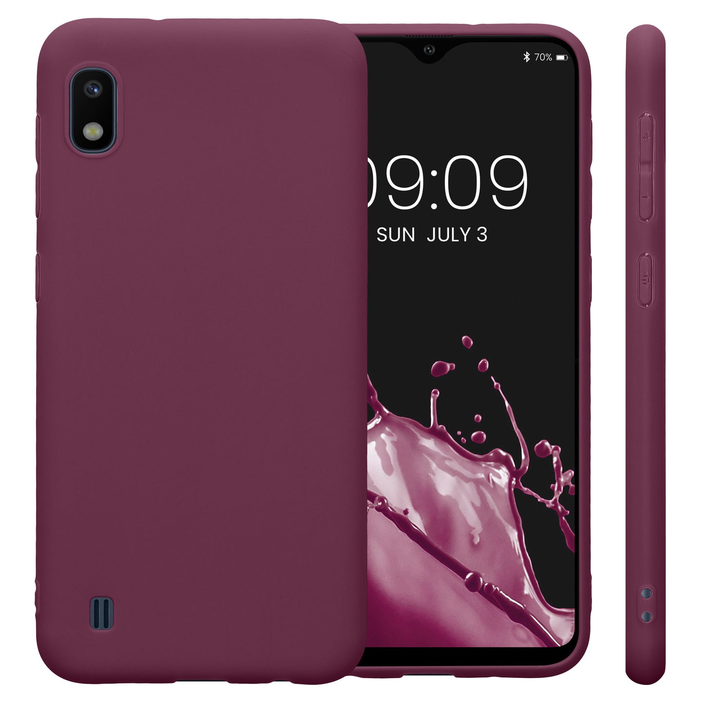 kwmobile Handyhülle für Samsung Galaxy A10 - Kabelloses Laden - Schutzhülle Cover
