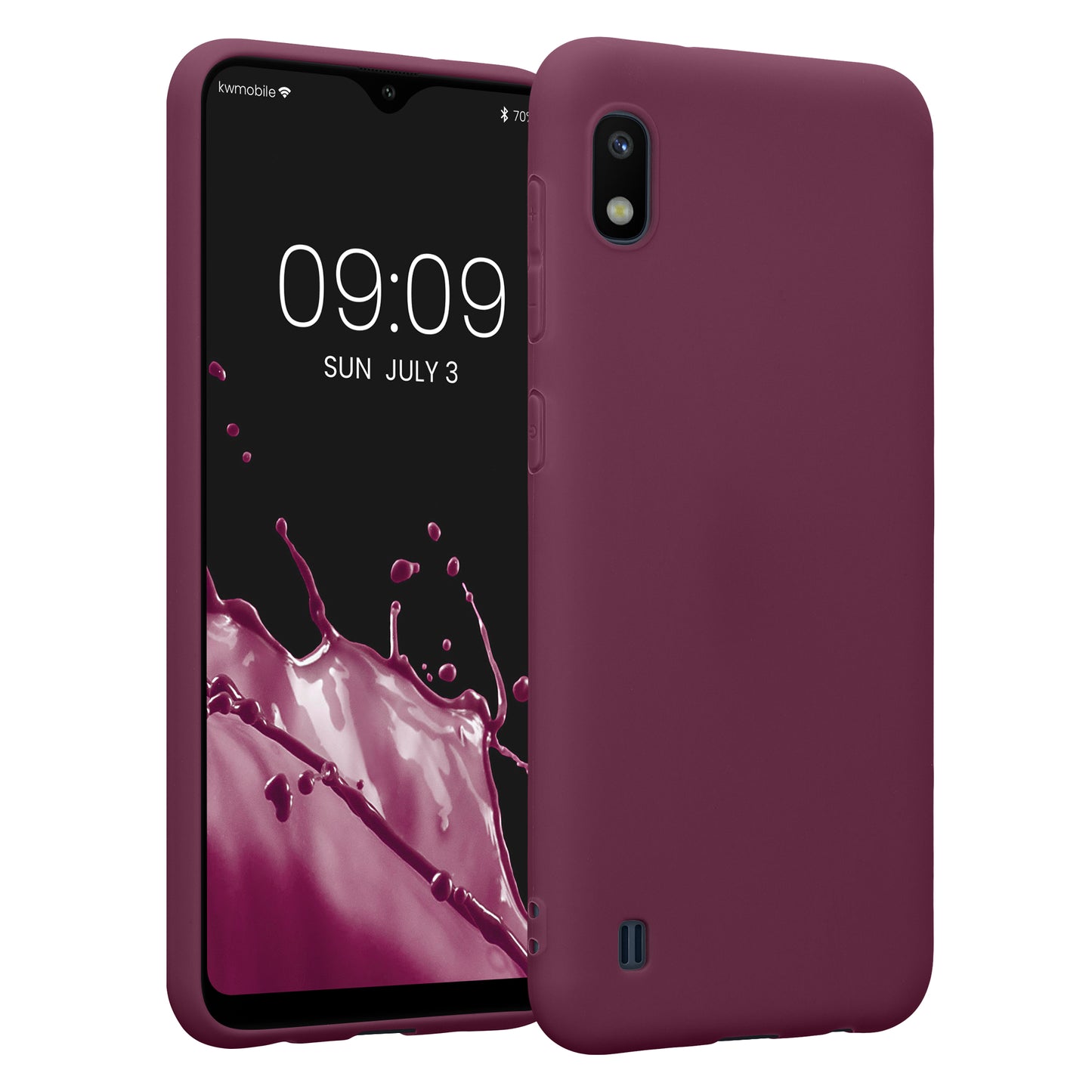 kwmobile Handyhülle für Samsung Galaxy A10 - Kabelloses Laden - Schutzhülle Cover