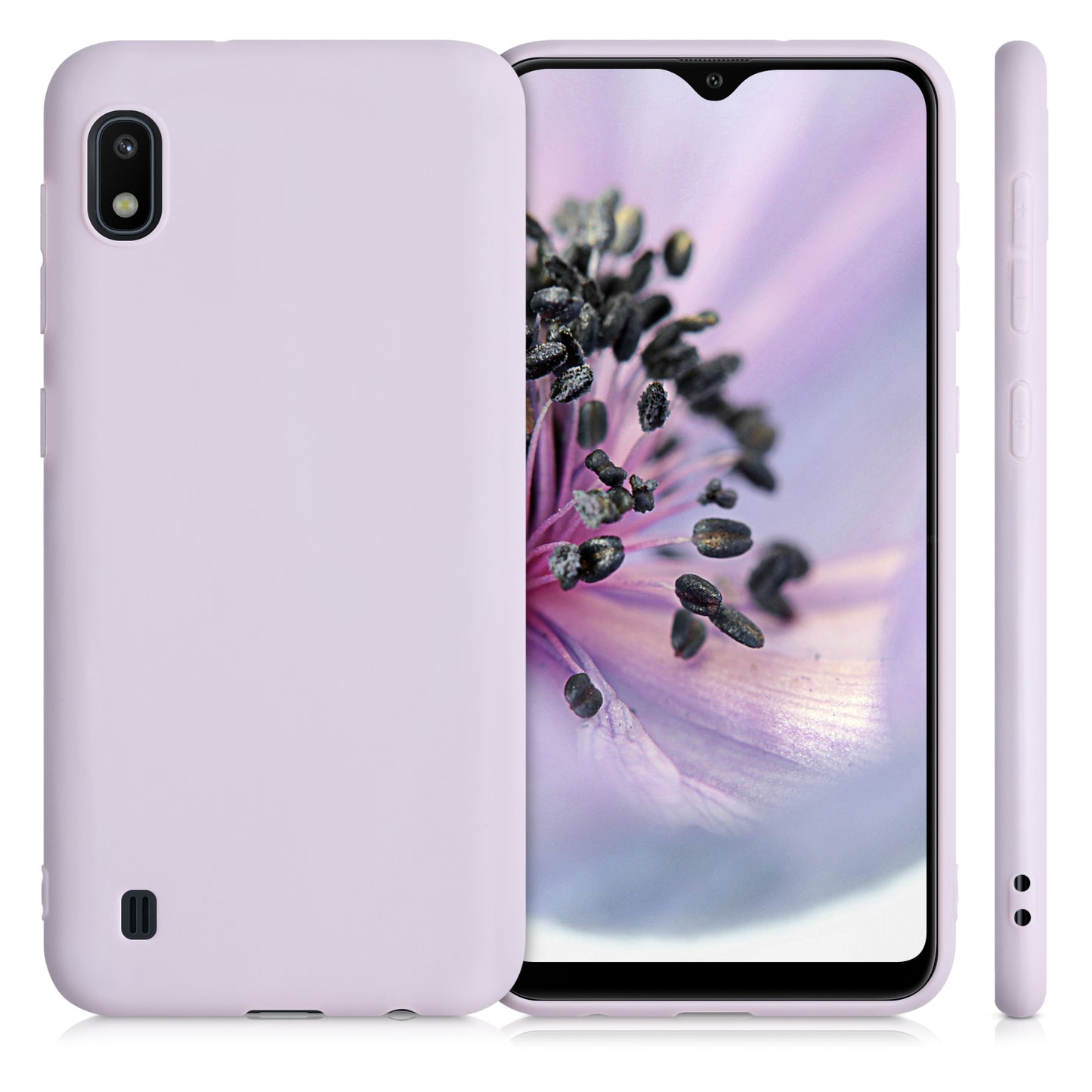 kwmobile Handyhülle für Samsung Galaxy A10 - Kabelloses Laden - Schutzhülle Cover