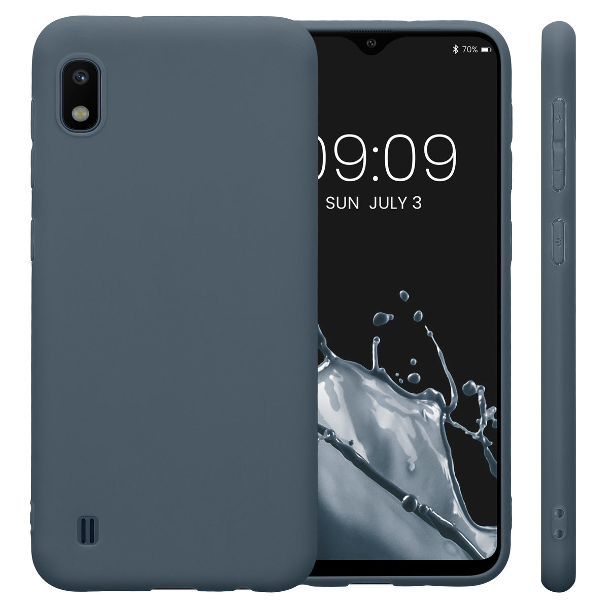 kwmobile Handyhülle für Samsung Galaxy A10 - Kabelloses Laden - Schutzhülle Cover