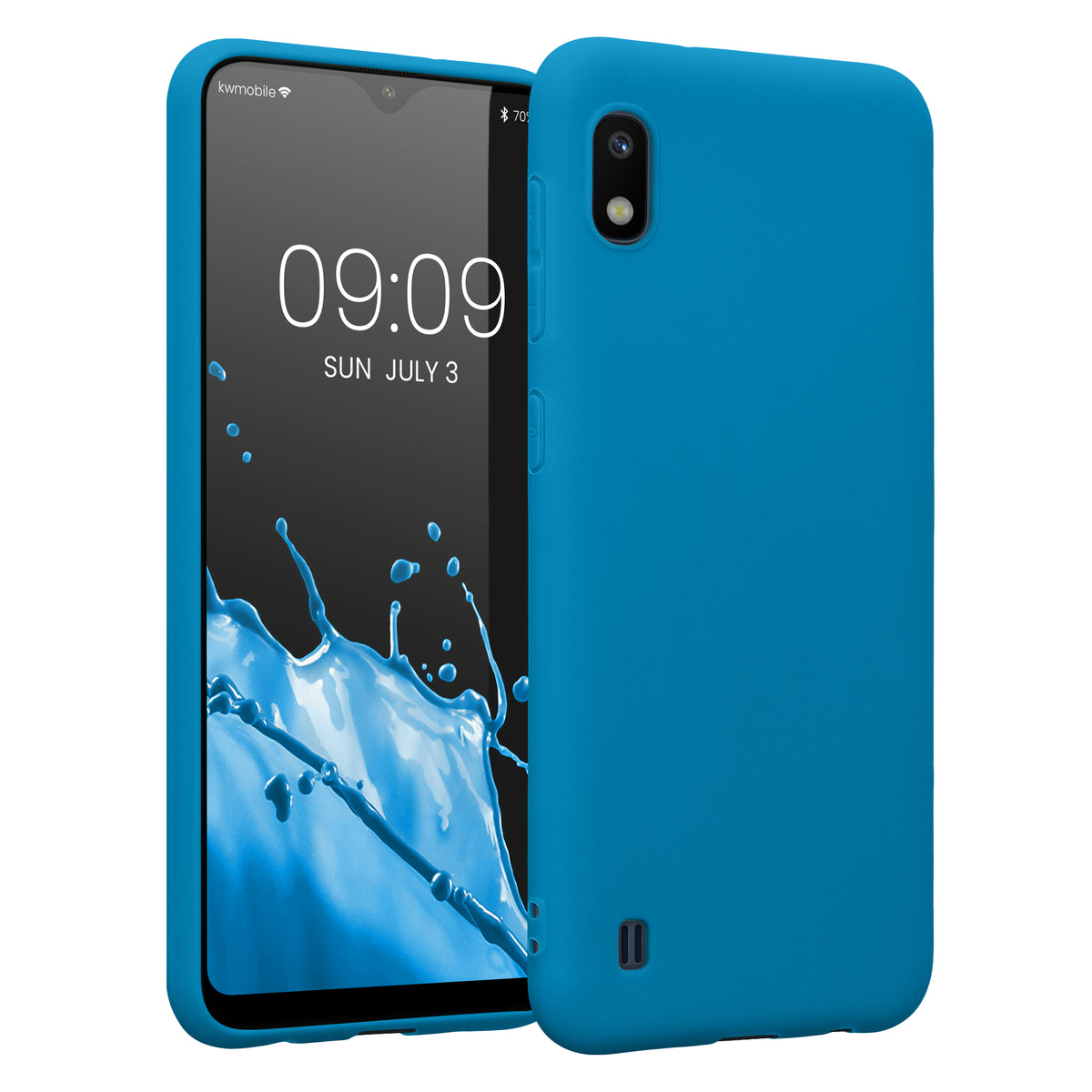 kwmobile Handyhülle für Samsung Galaxy A10 - Kabelloses Laden - Schutzhülle Cover