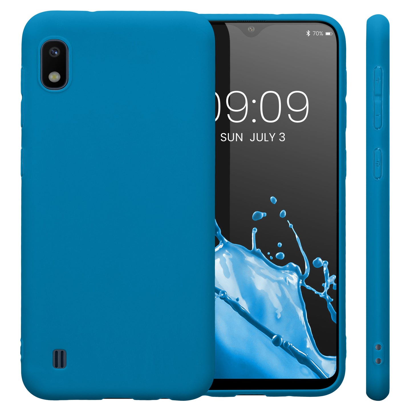 kwmobile Handyhülle für Samsung Galaxy A10 - Kabelloses Laden - Schutzhülle Cover
