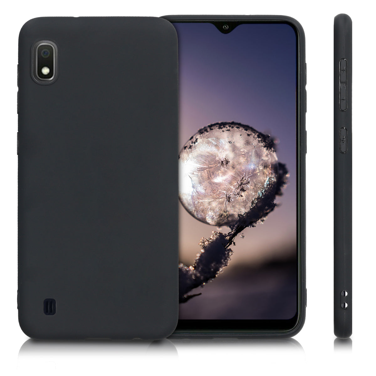 kwmobile Handyhülle für Samsung Galaxy A10 - Kabelloses Laden - Schutzhülle Cover