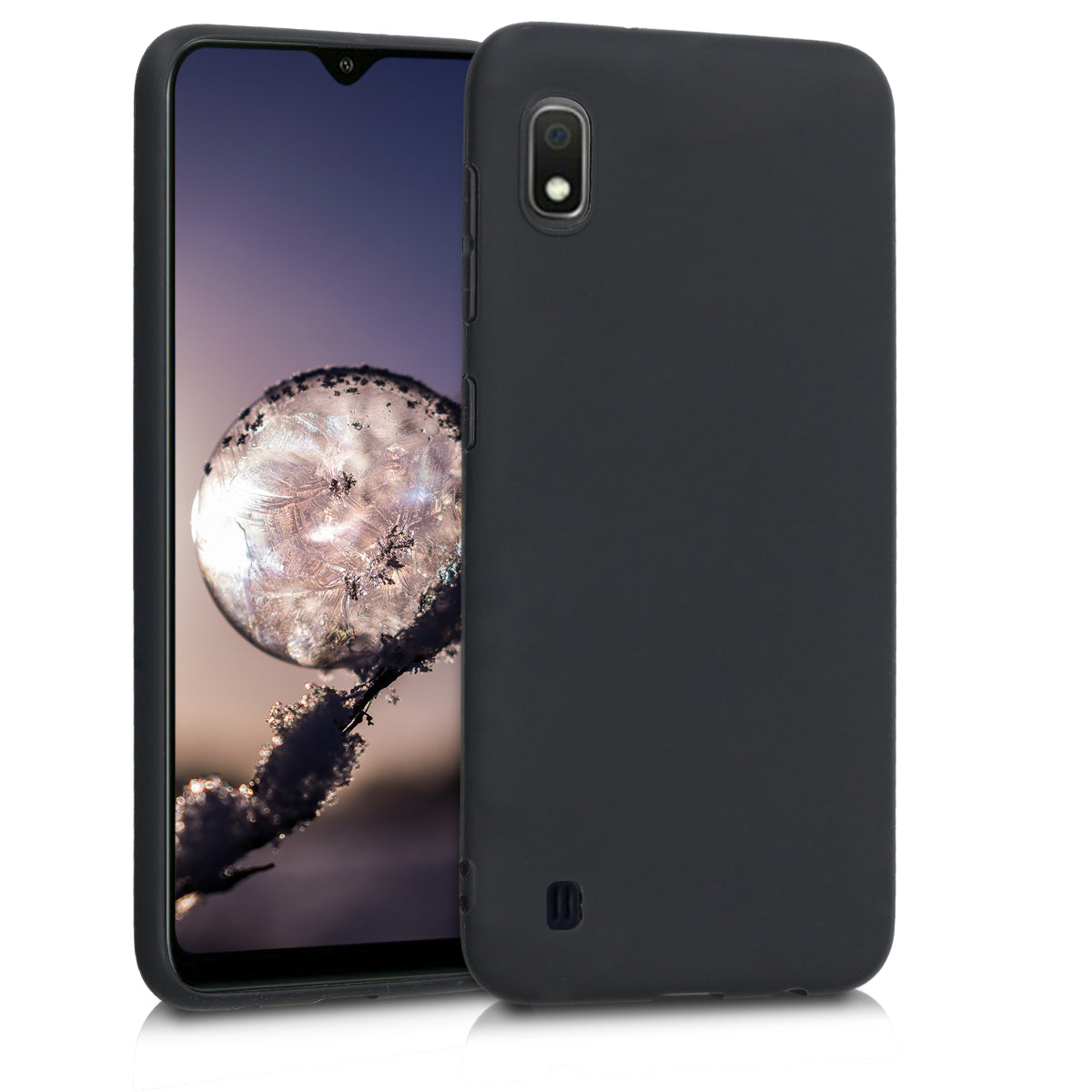 kwmobile Handyhülle für Samsung Galaxy A10 - Kabelloses Laden - Schutzhülle Cover