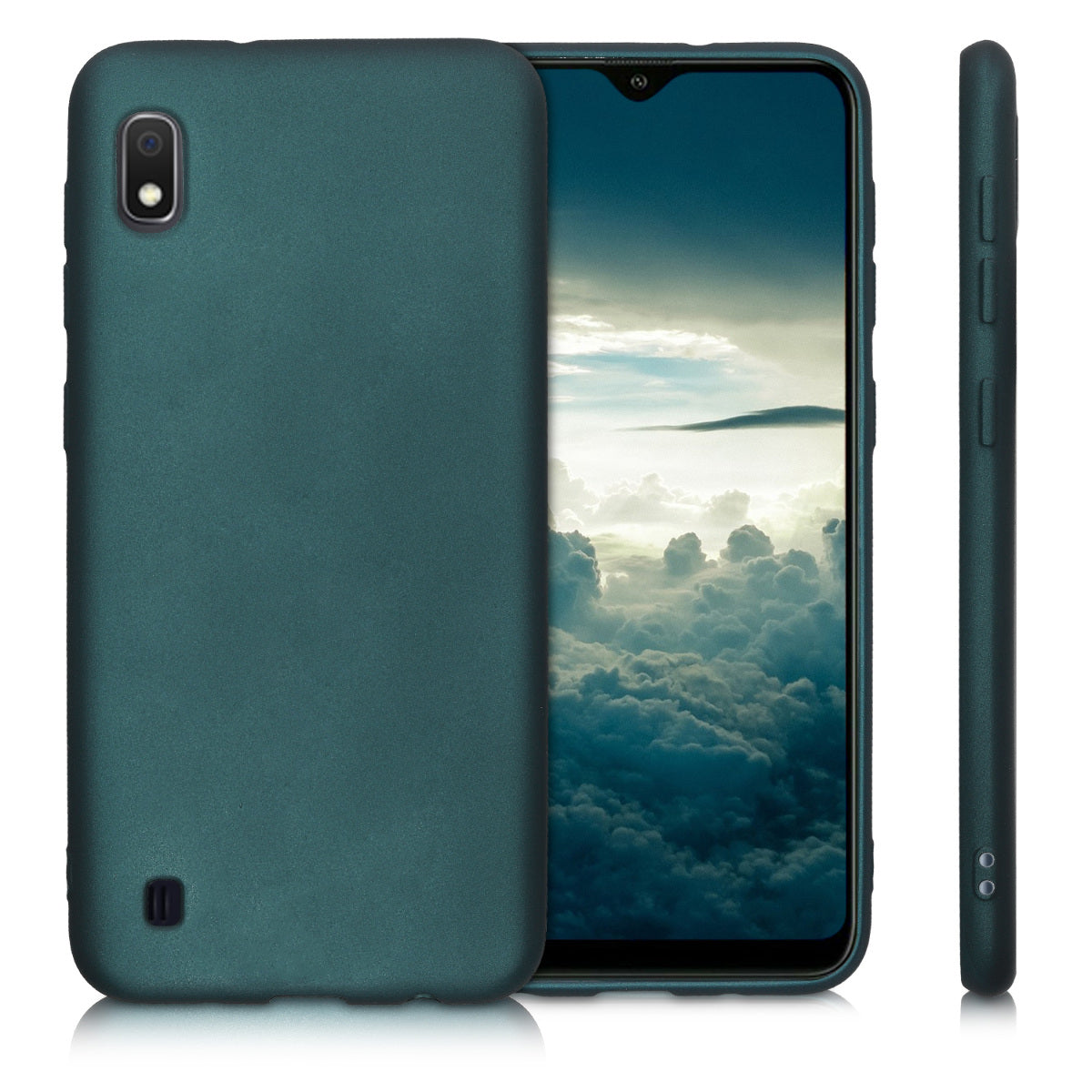 Samsung Galaxy A10 Silikon Handyhülle Metallic