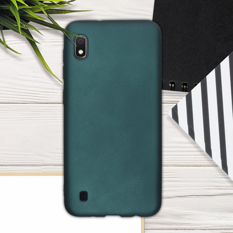 Samsung Galaxy A10 Silikon Handyhülle Metallic