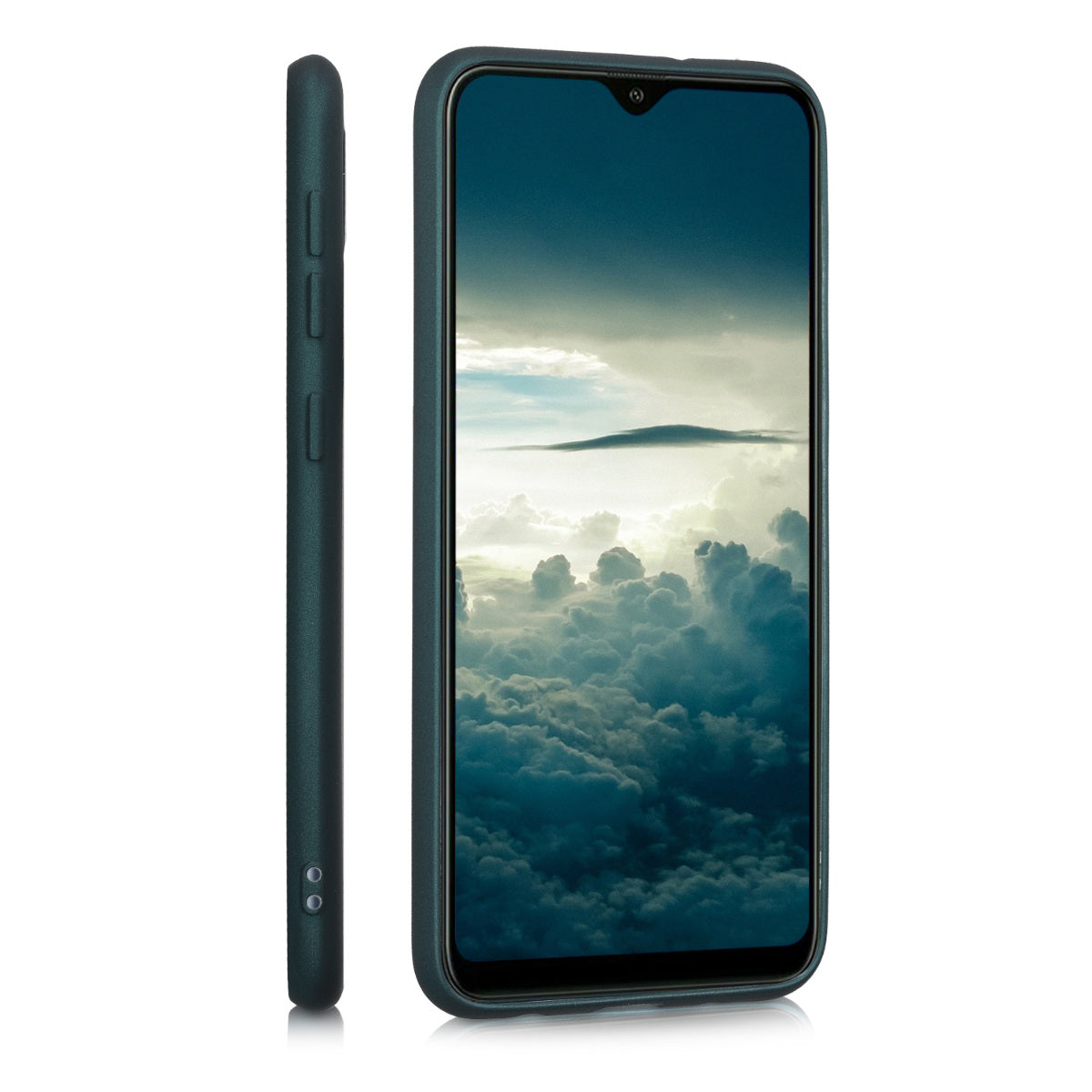 Samsung Galaxy A10 Silikon Handyhülle Metallic