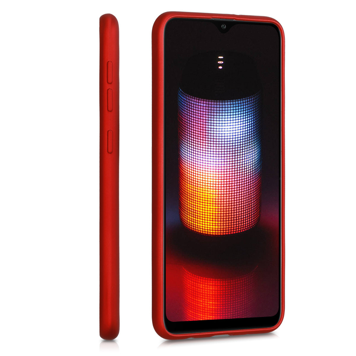 Samsung Galaxy A10 Silikon Handyhülle Metallic