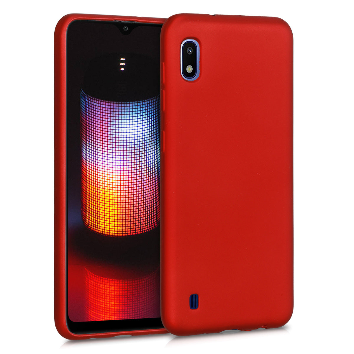 Samsung Galaxy A10 Silikon Handyhülle Metallic
