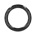 kwmobile Ringrahmen für Start/Stopp-Knopf kompatibel mit BMW 3er Serie E90/E91/E92/E93 - flexibler und dekorativer Ring