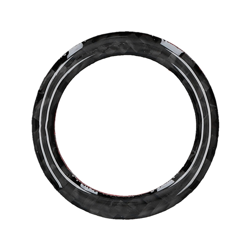 kwmobile Ringrahmen für Start/Stopp-Knopf kompatibel mit BMW 3er Serie E90/E91/E92/E93 - flexibler und dekorativer Ring