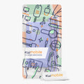 kwmobile Necklace Case kompatibel mit Samsung Galaxy A40 Hülle - Cover mit Kordel zum Umhängen - Silikon Schutzhülle