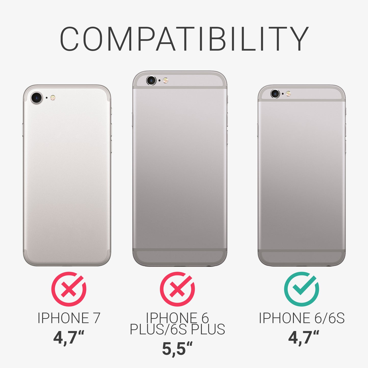 iPhone 6 / 6S gummierte Handyhülle